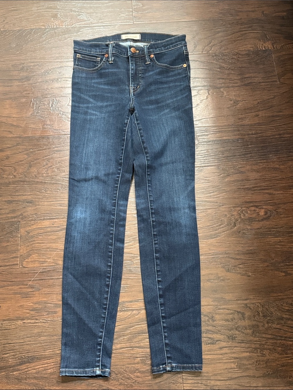 Madewell Dark Indigo Skinny Jeans
